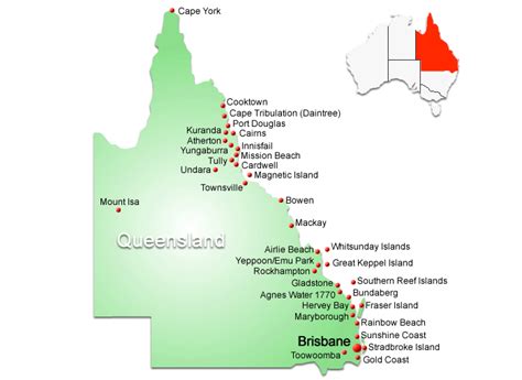 Map Of Queensland Australia National Parks Derietlandenexposities