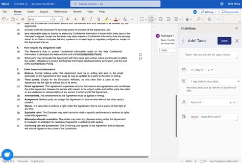 Spotdraft Integrates With Microsoft Word For Streamlined Contract