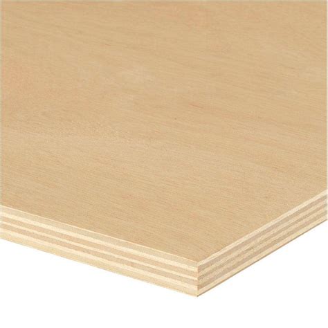 Sande Plywood Common 34 In X 4 Ft X 8 Ft Actual 0709 In X 48