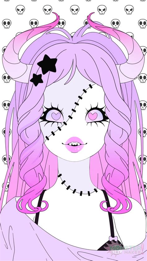 Pin By Brittany Rumpff On To Draw Cute Art Pastel Goth Art Monster