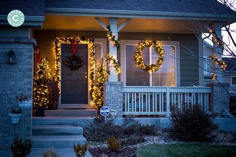 Style your outdoor space with our garden decor and outdoor living accessories. Christmas Home Tour- Outdoor Entryway