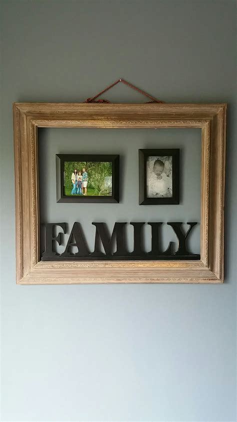 Find out how to create a gallery wall at home. A cute way to use a empty picture frame. | Decor, Wall decor, Picture frames