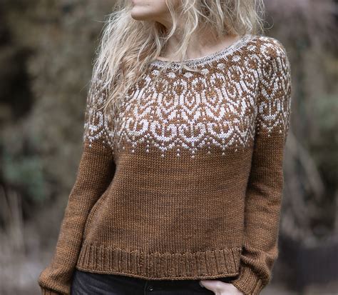 Ravelry Wildwood Sweater By Heidi May In 2020 Sweater Pattern