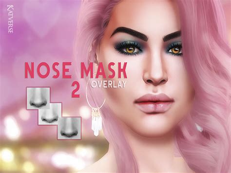 Obscurus Sims 4 Nose Overlays