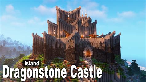 Minecraft How To Build A Dragonstone Castle Game Of Thrones