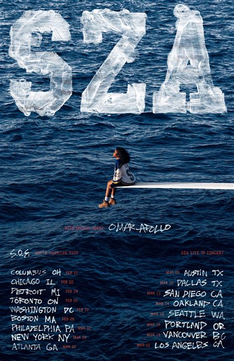 Sza Announces ‘the Sos Tour And Its The Stars First Arena Trek