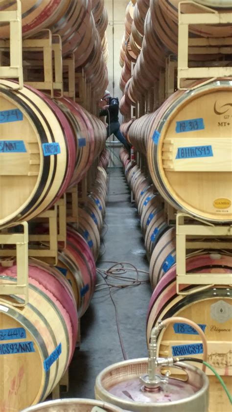 Winery Barrel Management Stacking Arrangements