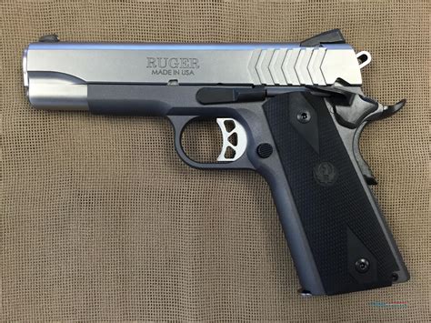 Ruger Sr1911 9mm Gray Commander Style W 2 For Sale