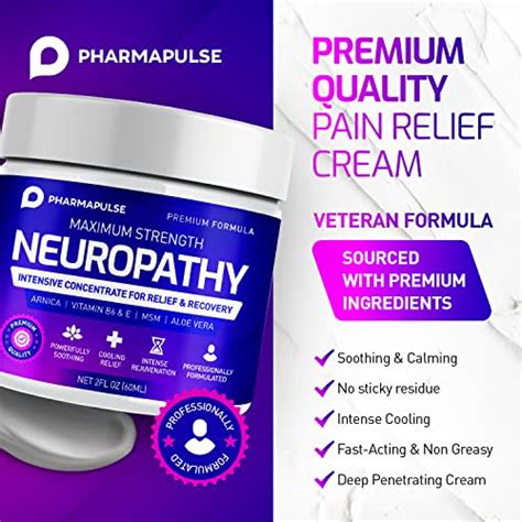 Neuropathy Nerve And Pain Relief Cream Maximum Strength Pain Cream For