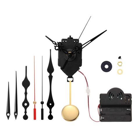 Pendulum Clock Movement Mechanism Kits Making Replace Long Shaft Music