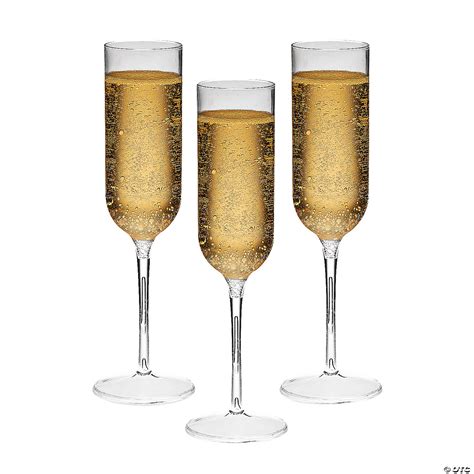 Feste And Besondere Anlässe 200 X 184ml Disposable Plastic Champagne