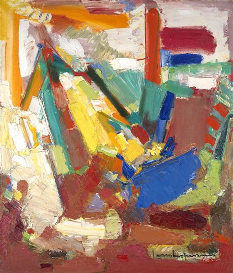 Hans Hofmann Fortissimo 1956 Oil On Canvas 60 X 52 In Yale