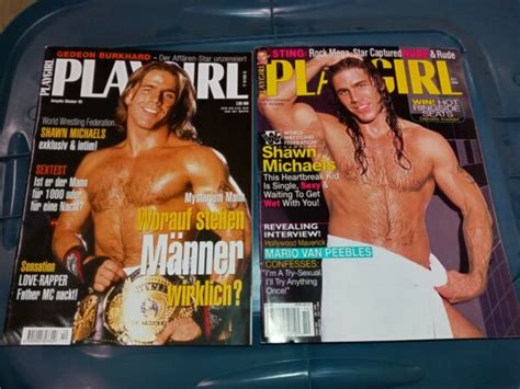Playgirl Magazine Shawn Michaels Psadocs