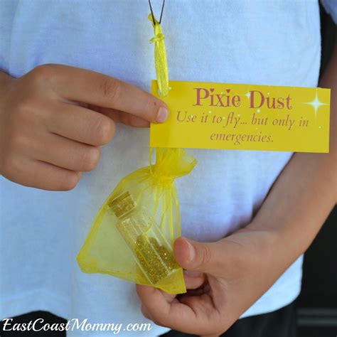 Pixie Dust Pouches With Free Printable Tags Pixie Dust Tinkerbell