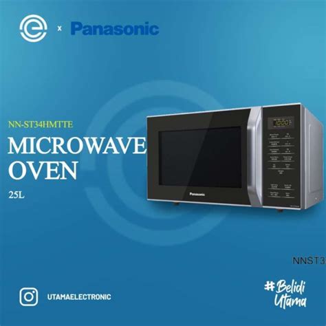 Promo Panasonic Microwave Oven 25 Liter Nn St34hmtte Diskon 11 Di