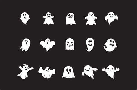 15 Ghost Icons Creative Vip