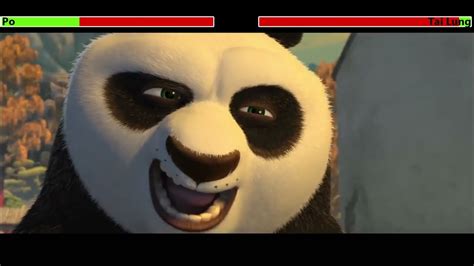 Kung Fu Panda 2008 Final Battle With Healthbars Youtube