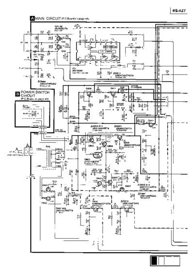 Technics Rs Az 7 Schematics Service Manual Repair Schematics