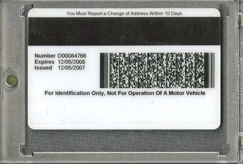 Lot Detail Mike Tyson State Of Arizona Identification Card