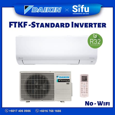 Daikin FTKF Series Wall Mounted Air Conditioner Inverter R32 Non