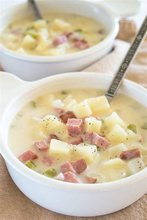 Easy And Comforting Ham And Potato Soup Ham And Potato Soup Ham Soup