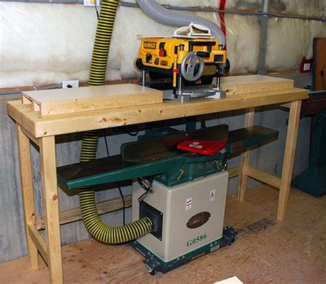 Jointer Planer Stand Plans Diy Wooden Tool Cabinet Pergola Beam End