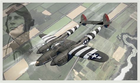 P 38j Lightning 479th Fg 434th Fs Scat Ii Flown By Robin Olds