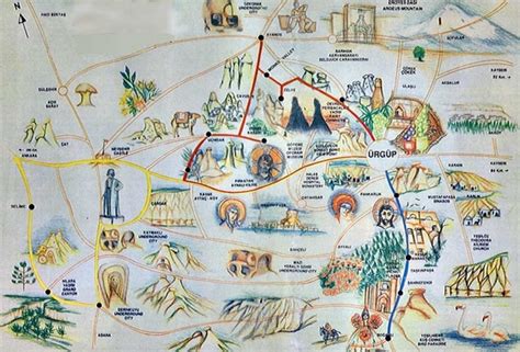 Tam ekran moduna geçmek için harita üzerindeki ikonuna tıklayınız. Kapadokya Turizm Haritası I Capadokia Maps Turkey