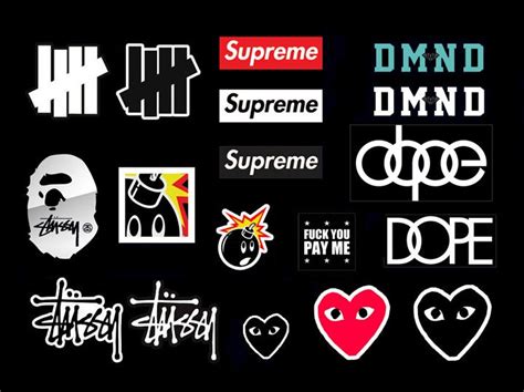 18 Hypebeast Supreme Box Logo Stussy Diamond Dmnd By Stickerswag