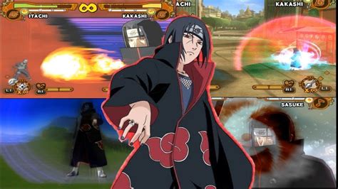 Itachi Game Play Naruto Shippuden Ultimate Ninja 5 Ps2 Youtube