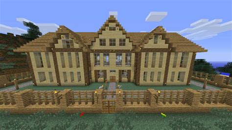 Need some minecraft house ideas to serve as inspiration for your next build? Minecraft Wooden House + Download - YouTube