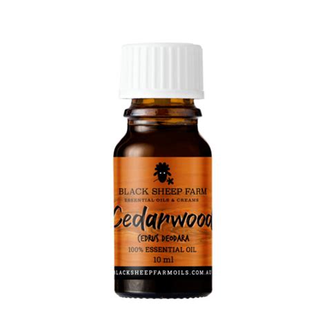 Cedarwood Cedrus Deodara 100 Essential Oil Black Sheep Farm Oils