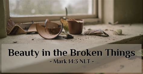 Beauty In The Broken Things — Mark 143 What Jesus Did