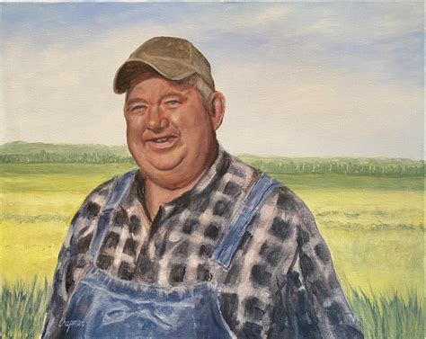 It Aint Much But Its Honest Work Farmer Meme Painting X Original Acrylic Painting On