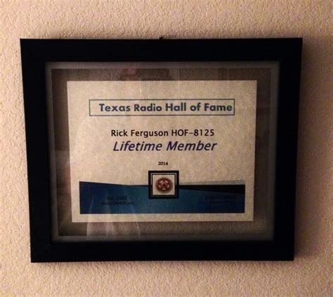 Pin By Rick Ferguson On Texas Radio Hall Of Fame Hall Of Fame Fame Radio