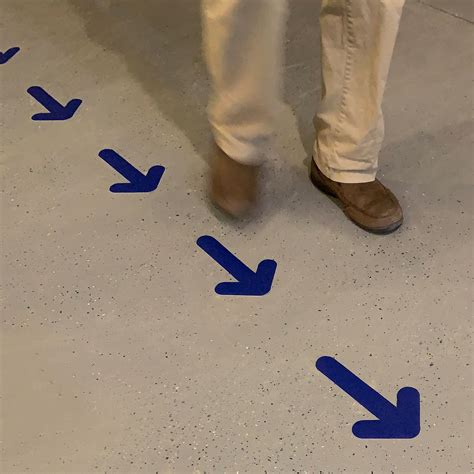 Floor Marking Shapes Long Arrow Floor Marker Signs