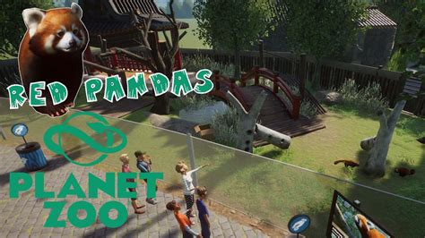Red Panda Habitat Speedbuild Planet Zoo Sandbox Youtube