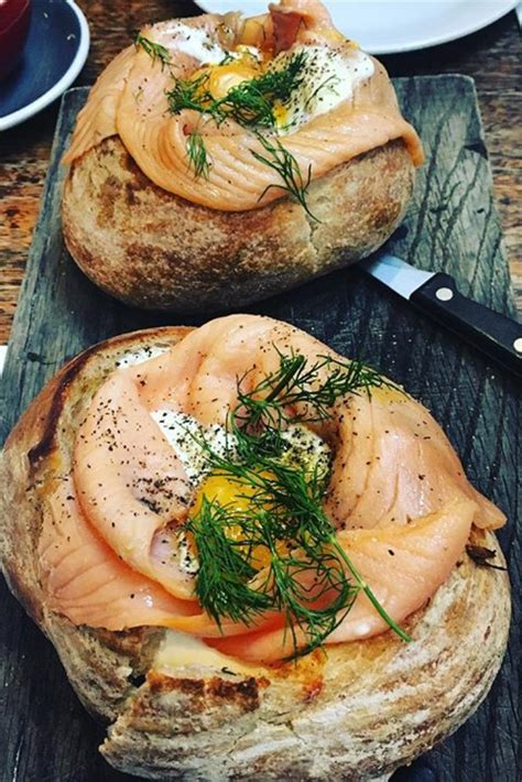 For those days when we're feeling in the mood for something a little more special, we usually whip out some smoked salmon. Smoked Salmon #breakfastinbread #brunch | Brunch, Food ...
