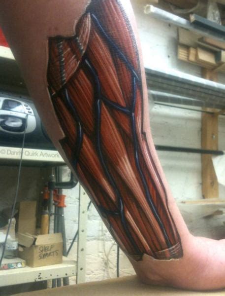 Incredibly Detailed Anatomical Body Art Reveals Whats Right Beneath