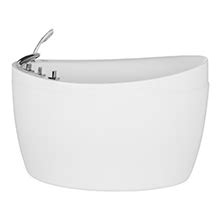 24.5 inch extra deep easy installation / free standing tub over 65 gallon capacity 4 corner legs and 3 side. Amazon.com : Empava 48 Inch Acrylic Luxury Freestanding ...