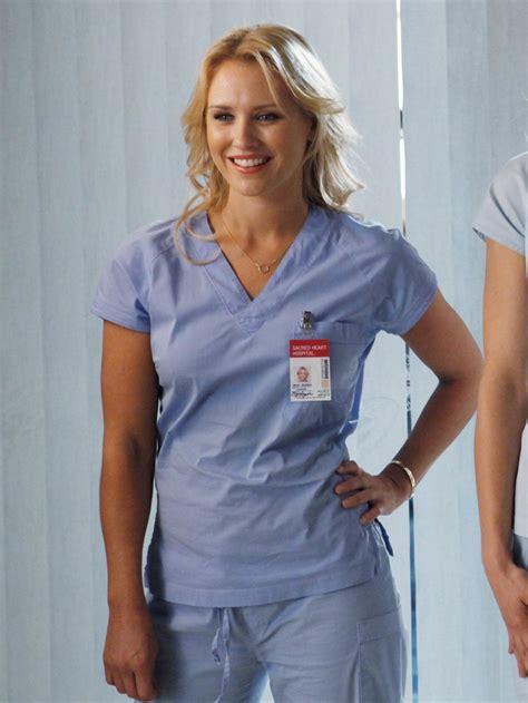 Stars in scrubs who wore it best Kerry Bishé vs Nicky Whelan Scrubs The Leading