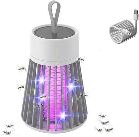 Kixre Mosquito Killer Lamp 2021 New Electric Shock Mosquito Lamp Purple