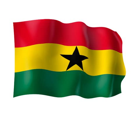 A mix of the charming, modern, and tried and true. Ghana Flag 150 x 90 cm | AfricShopping