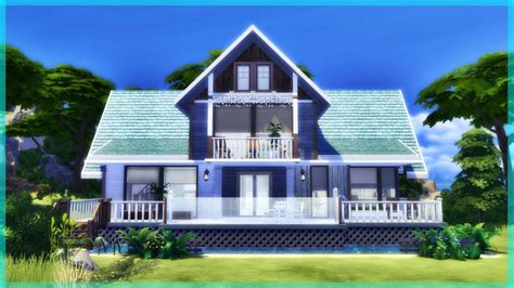 The Sims 4 House Build Luxury Beach Villa️ Amara Cove Sims 4 House