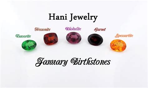 January Birthstones Hani Jewelry Will Make A Custom Piece For You With