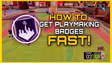 How To Easily Get Playmaking Badges Fast In Nba2k20 Youtube