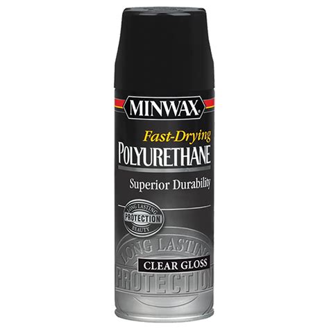 Minwax Fast Drying Polyurethane Clear Gloss Spray Floor And Decor