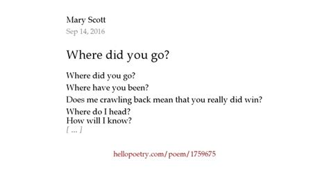 What did you do in the evenings? Where did you go? by Clementine Eleos - Hello Poetry