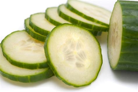 Sliced Cucumber Free Stock Image