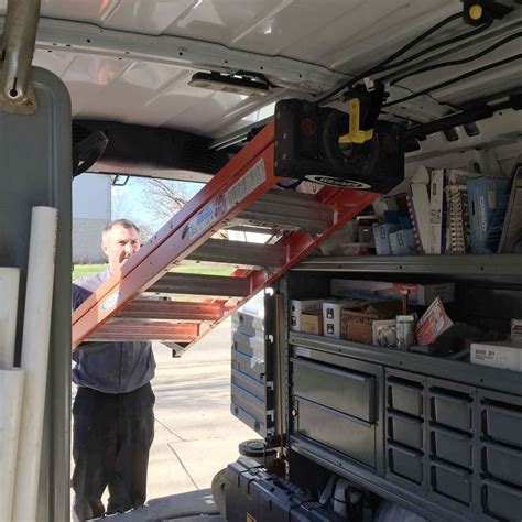 Jet Rack® Van Interior Ladder Storage System Discount Ramps